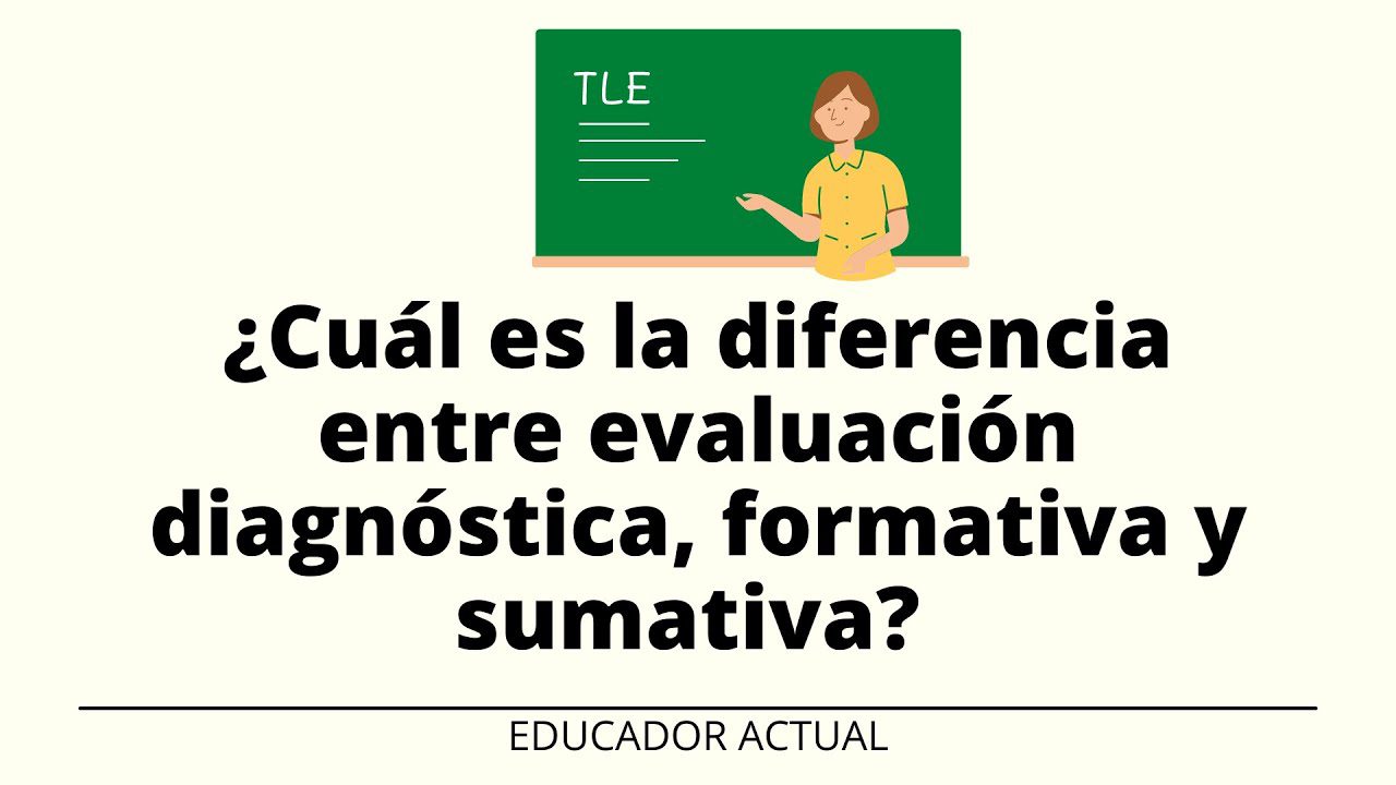 Conoce las diferencias clave entre evaluación formativa y sumativa en