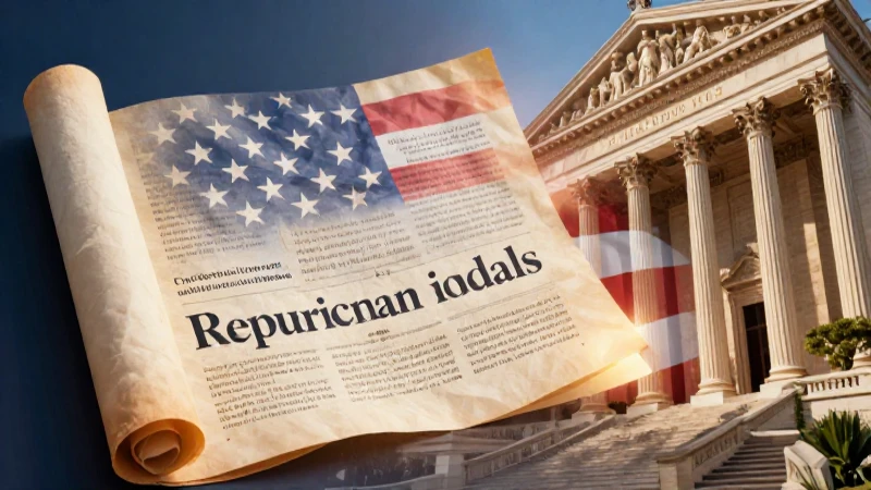 Ilustración moderna de ideales republicanos en París