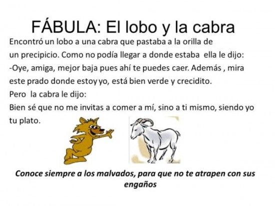 10 ejemplos de fabulas con moraleja infantil
