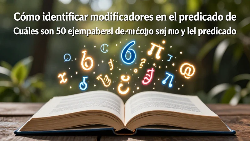 Arte educativo sobre análisis gramatical