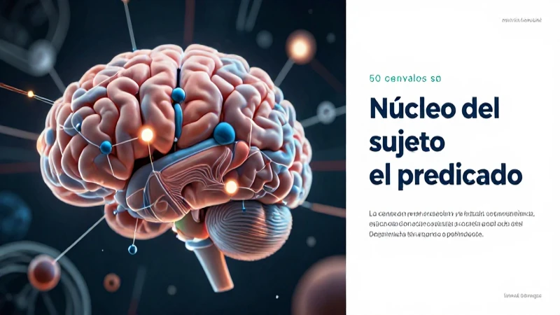El cerebro conecta lenguaje y gramática