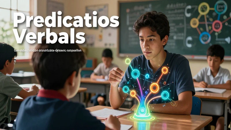 Ilustración académica de análisis lingüístico