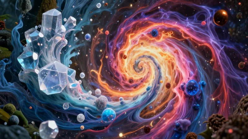 Qué características y ejemplos tienen los estados de la materia 6 Vórtice dinámico de materia en un entorno natural