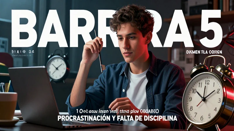 La procrastinación bloqueia tu libertad