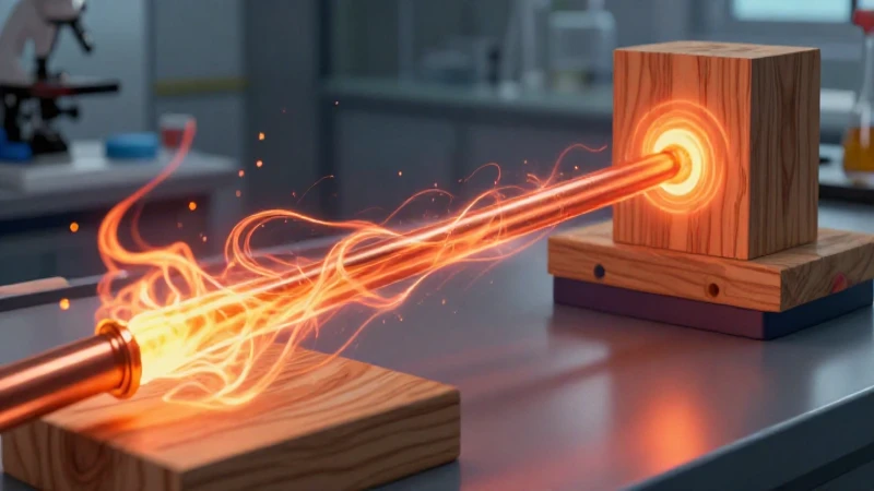 Los 10 Conoce materiales conductores de calor para tus proyectos 3 Cobre transfiere calor a la madera