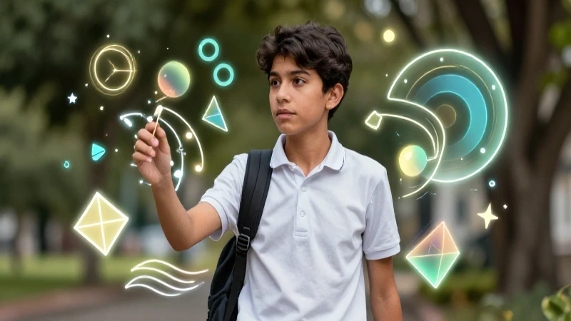 10 palabras monosílabas: ejemplos y uso en el lenguaje 3 Estudiante mexicano estudia composición abstracta vibrante