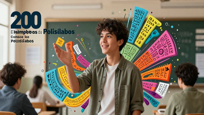 200 Ejemplos de Palabras Polisílabas: Conoce los Polisílabos 8 Palabras polisílabas enriquecen el lenguaje
