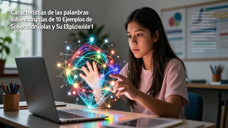 Estudiante mexicano ilustra concepto lingüístico dinámico