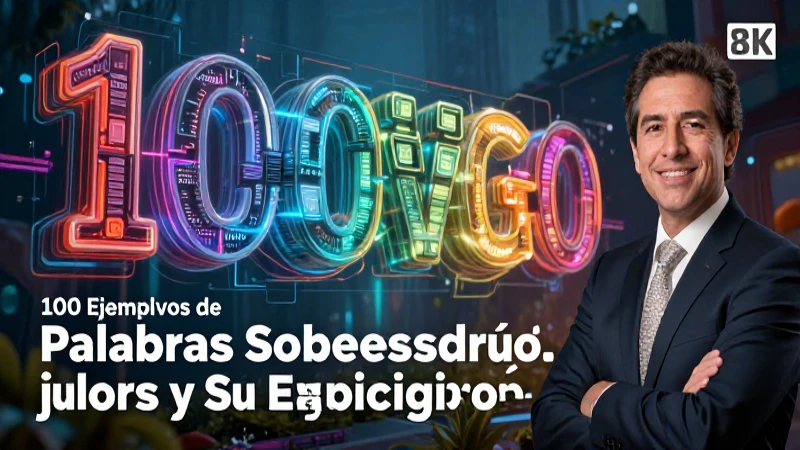 Gráfico educativo de palabras sobreesdrújulas