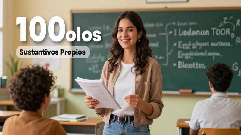 Errores y ejemplos de sustantivos propios