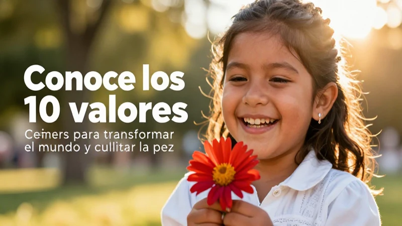 Gratitud: sembrando valores y paz