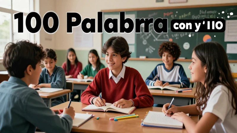100 Palabras con I y O para 1º Medio: Aprende Jugando 6 Clase divertida: 100 palabras con I y O