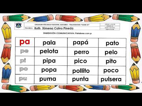 150 palabras con pa, pe, pi, po y pu 2 150 palabras con pa pe pi po y pu