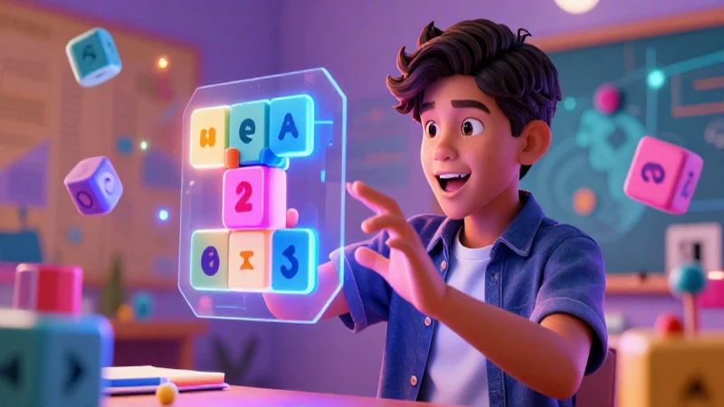 Estudiante mexicano aprende matemáticas de forma dinámica