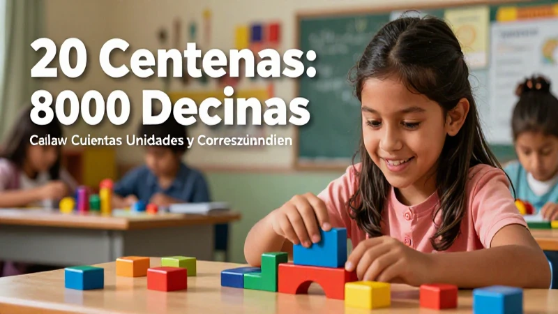 Enseñar valor posicional de forma divertida y moderna