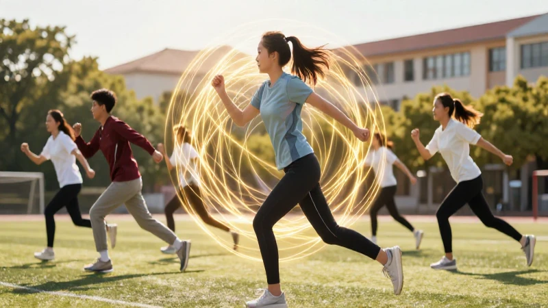 20 Reglas de Educación Física para un Rendimiento Óptimo 16 Joven atlético en campo soleado y dinámico
