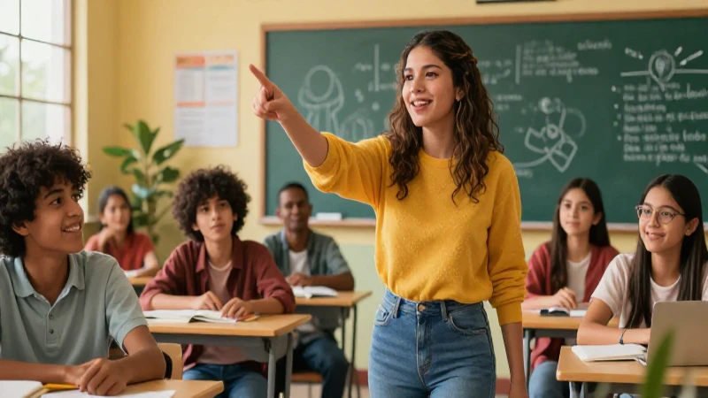 Clase vibrante y moderna en México