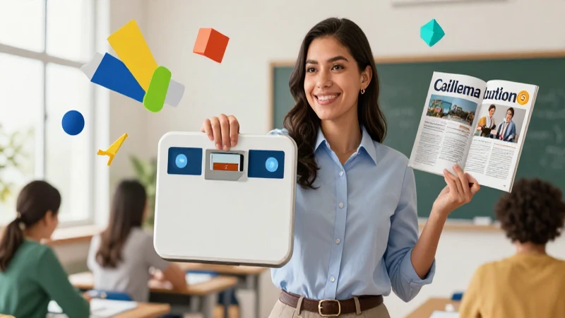 Maestro mexicano interactúa con escala digital moderna