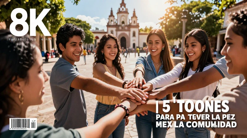 Acciones para promover la paz y transformar el mundo de forma efectiva 7 Promover la paz uniendo a todos en la comunidad