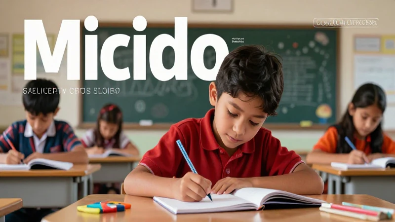 Ilustración educativa profesional con estética mexicana