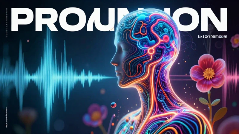Silueta humana con redes neuronales vibrantes y abstractas