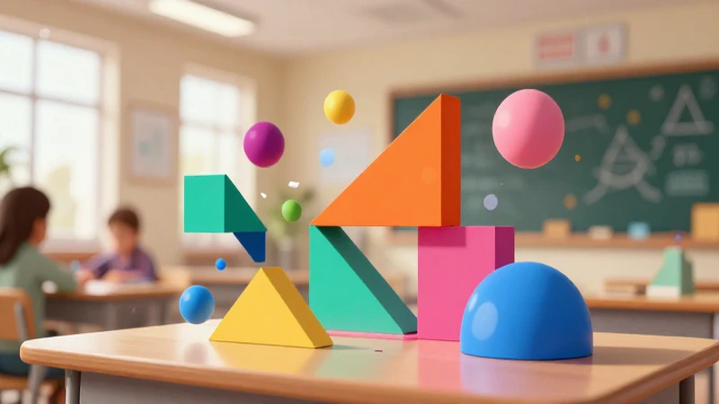 Ilustración educativa abstracta y vibrante para diseño moderno