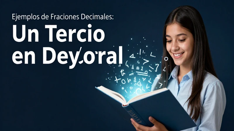 Aprender a convertir fracciones en decimales