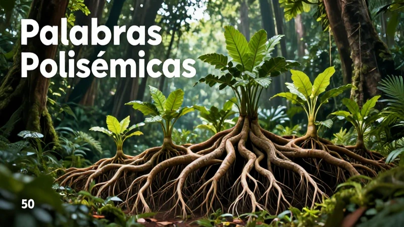 Palabras con múltiples significados en la naturaleza