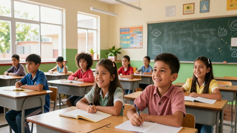 Clase moderna mexicana, alegre y detallada