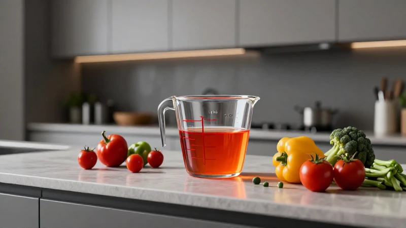 Cocina minimalista con ingredientes frescos y luz dramática
