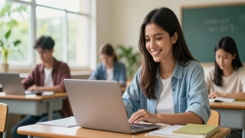 Revista educativa con diseño y contenido inspirador