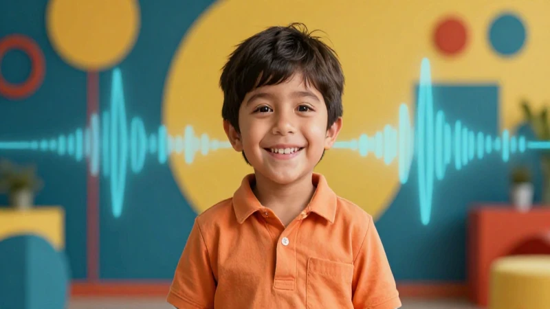 Palabras que rimen con mamá: 20 opciones creativas 5 Niño mexicano sonriente con diseño educativo vibrante