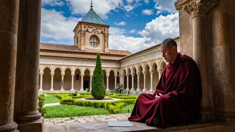 Abadía: Definición y concepto de este lugar sagrado 6 Vida monástica contemplativa en un abadía
