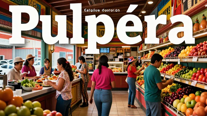 Revista educativa mexicana con vibrantes mercados