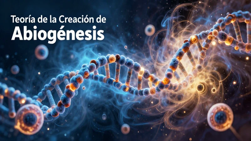 Estudio comparativo entre Abiogénesis y Creación