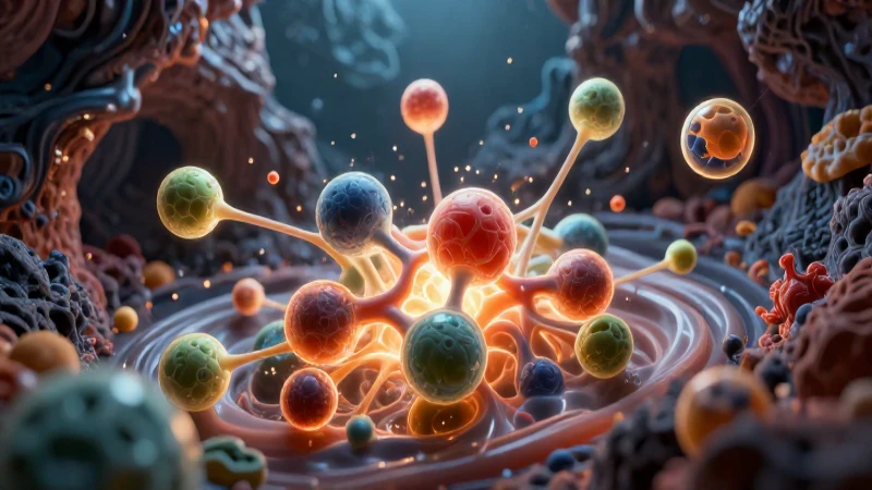 Molecules vitales, color, luz, origen primigen