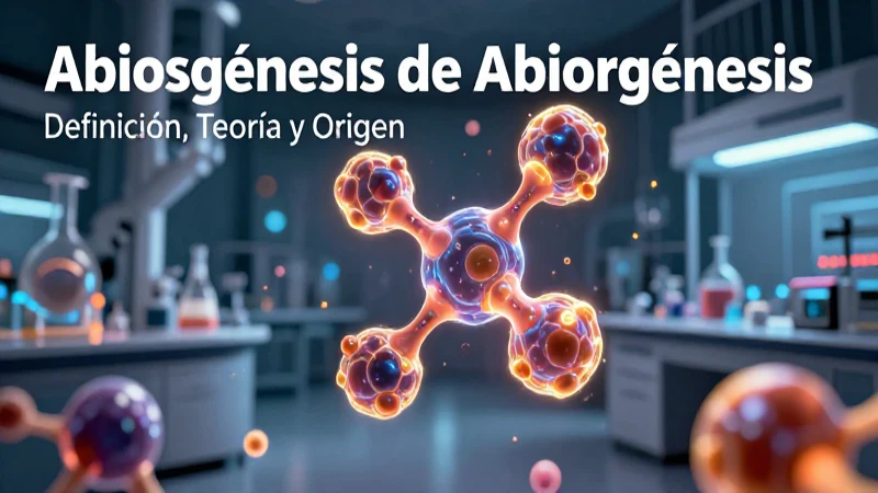 Estudio de la abiogénesis en laboratorio