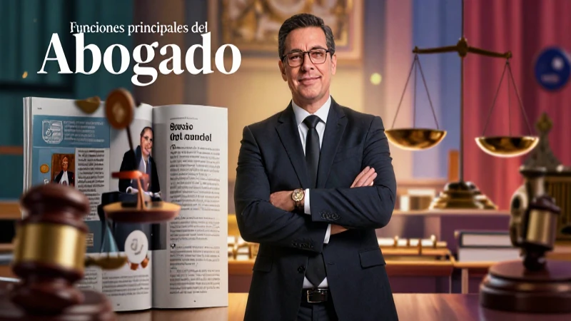 Abogado mexicano dinámico y profesional