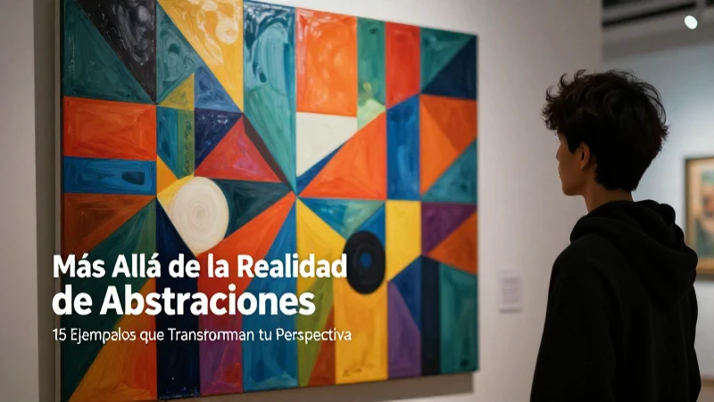 Abstracciones: 15 Ejemplos que Transforman tu Perspectiva 4 Arte abstracto transforma la percepción
