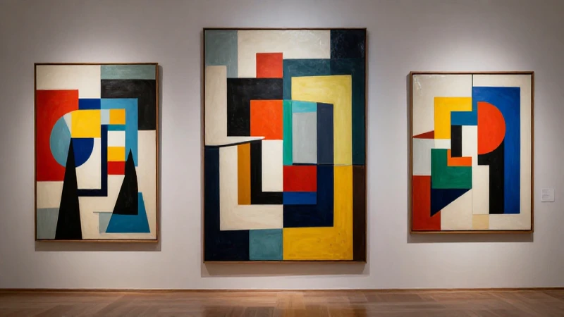 Cuál es el origen y características del arte abstracto 4 Arte abstracto vibrante, estética mexicana moderna