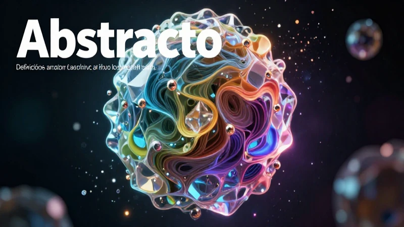 Abstracto: Definición, características y concepto esencial 3 Conceptos y definición de sustantivos abstractos