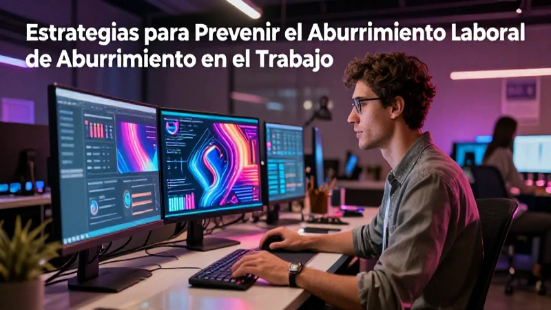 Estrategias para combatir el aburrimiento laboral