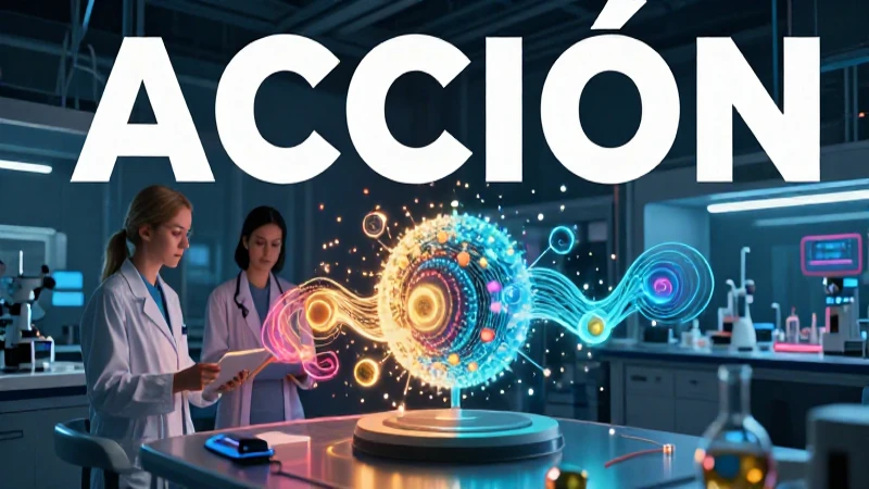 Acción científica: aplicación en física y tecnología