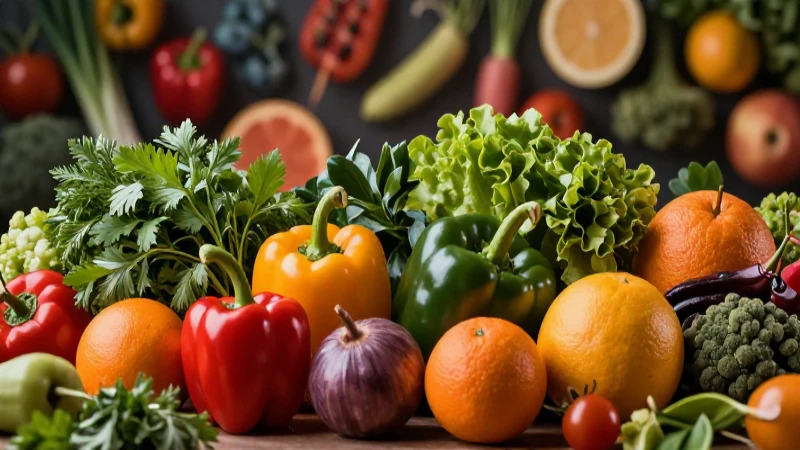 Potencia tu sentido del gusto con estas acciones efectivas 3 Ingredientes frescos y vibrantes en primer plano