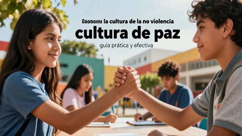 Fomentar paz mediante diálogo y mediación