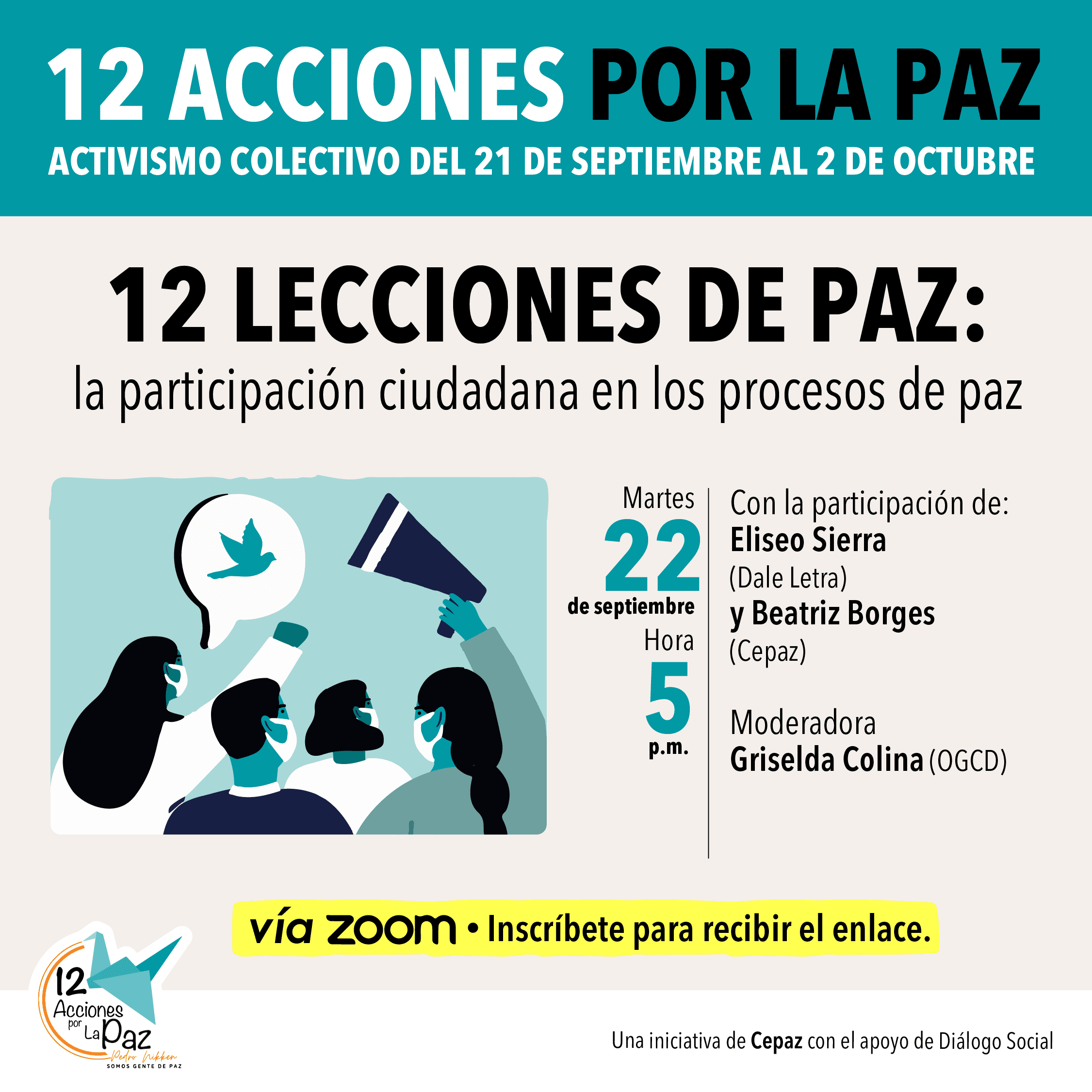 acciones para promover la paz y transformar el mundo de forma efectiva