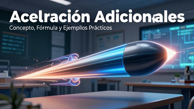 Recursos visuales educativos sobre la aceleración