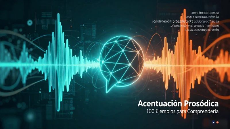 Acentuación Prosódica: 100 Ejemplos para Comprenderla 11 La prosodia es clave para entender la comunicación