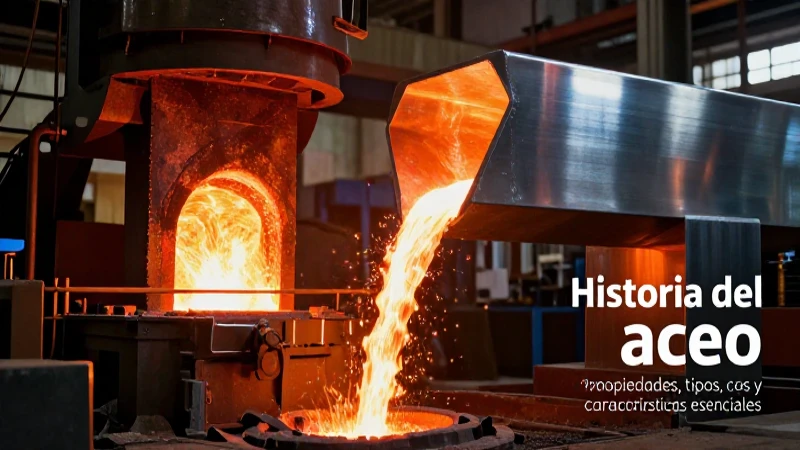 Historia del acero: del fuego antiguo a la modernidad