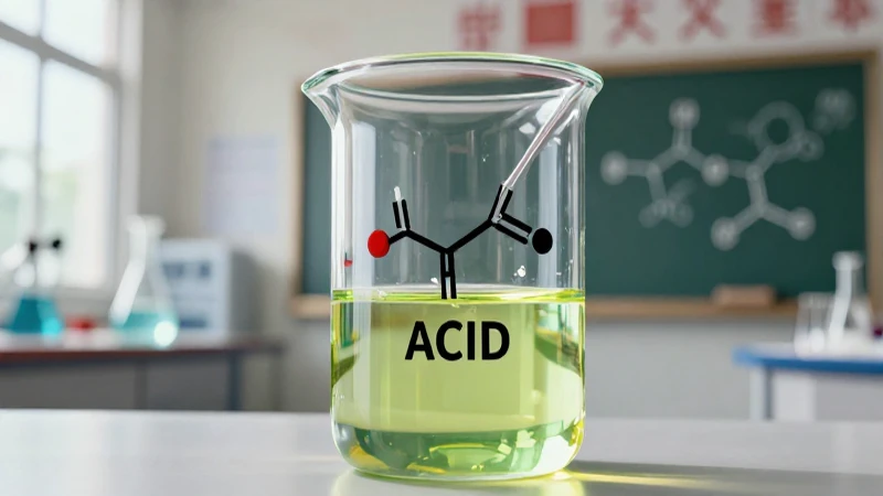 Cuáles son la fórmula y aplicaciones del ácido acético 3 Estructura química de ácido acético, visualmente detallada y profesional